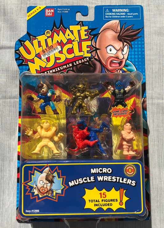 2003 Bandai Ultimate MUSCLE: The Kinnikuman Legacy Series 6 Micro Muscle Wrestlers