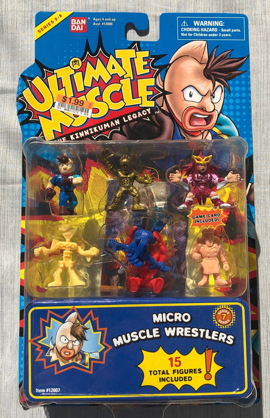2003 Bandai Ultimate MUSCLE: The Kinnikuman Legacy Series 7 Micro Muscle Wrestlers