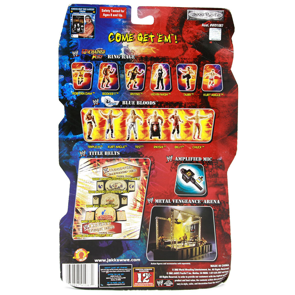 2002 WWE Jakks Pacific R-3 Tech Unchained Fury "Ring Rage" Tajiri