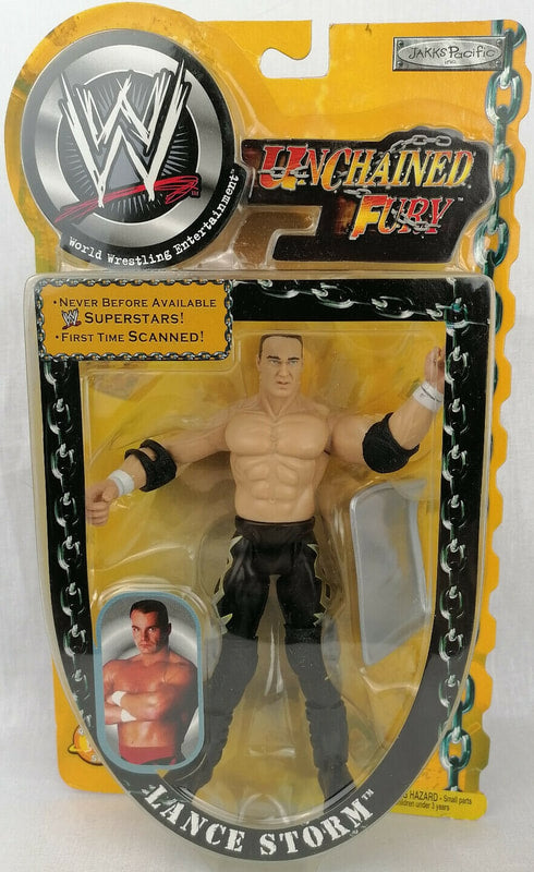 2002 WWE Jakks Pacific Titantron Live Unchained Fury Series 1 Wave 2 Lance Storm