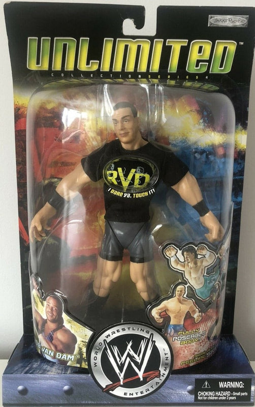 2003 WWE Jakks Pacific Unlimited Series 4 Rob Van Dam – Wrestling