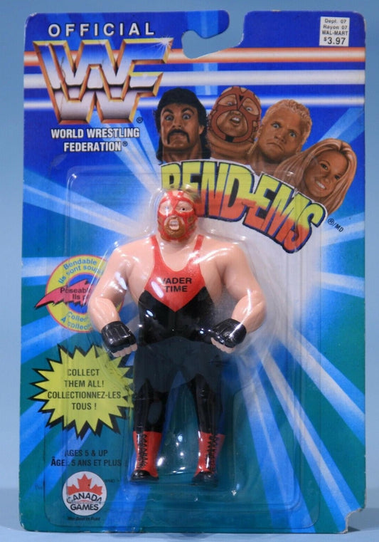 1998 WWF Just Toys Bend-Ems Canadian Series 4 Vader