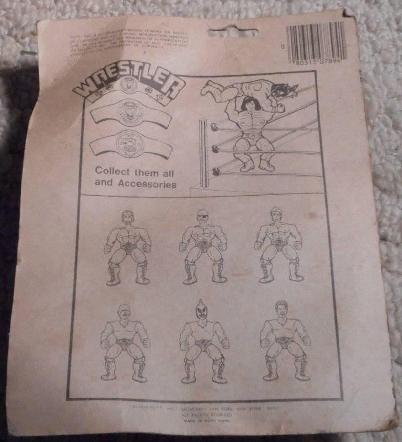 1985 Emson Bootleg/Knockoff IWA Wrestlers Main Event Action Figure
