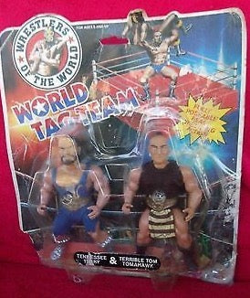 Sparkle Wrestlers of the World Bootleg/Knockoff World Tag Team: Tennessee Terry & Terrible Tom Tomahawk