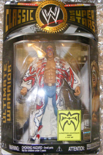 2004 WWE Jakks Pacific Classic Superstars Ultimate Warrior [oWn Edition, Exclusive]