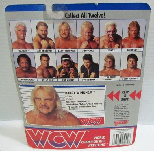 1990 WCW Galoob Series 1 Barry Windham