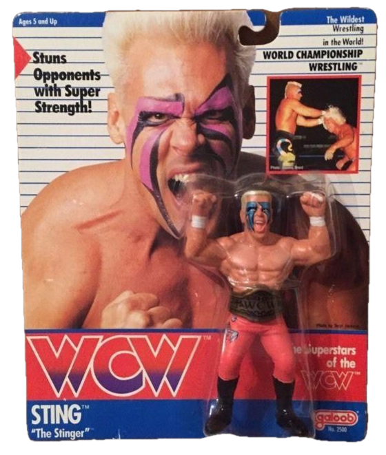 WCW galoob sting フィギュア 未開封 WWE - スポーツ