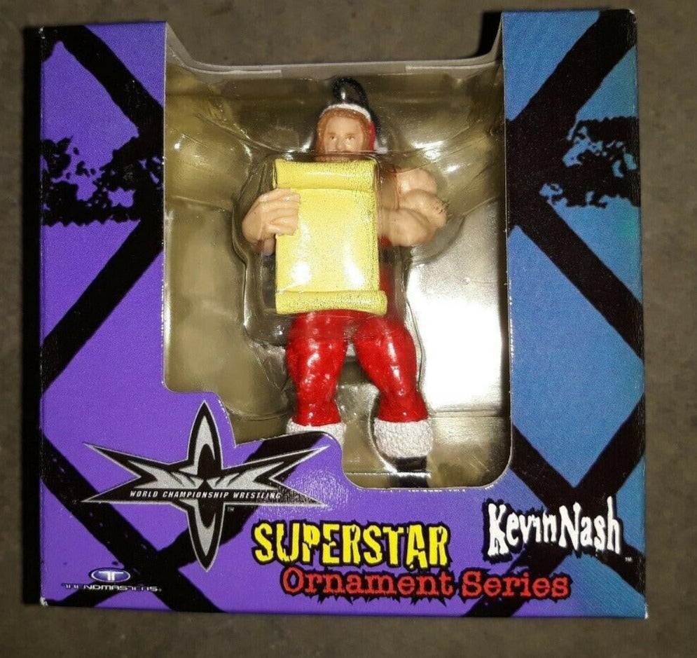 1999 WCW Trendmasters Superstar Ornament Series Kevin Nash