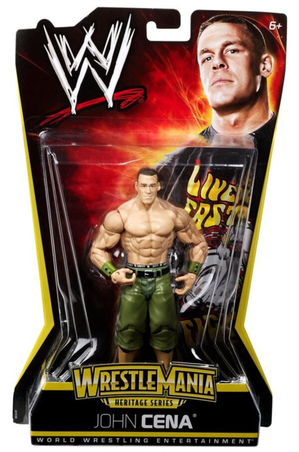 2011 WWE Mattel Basic WrestleMania Heritage Series 2 John Cena
