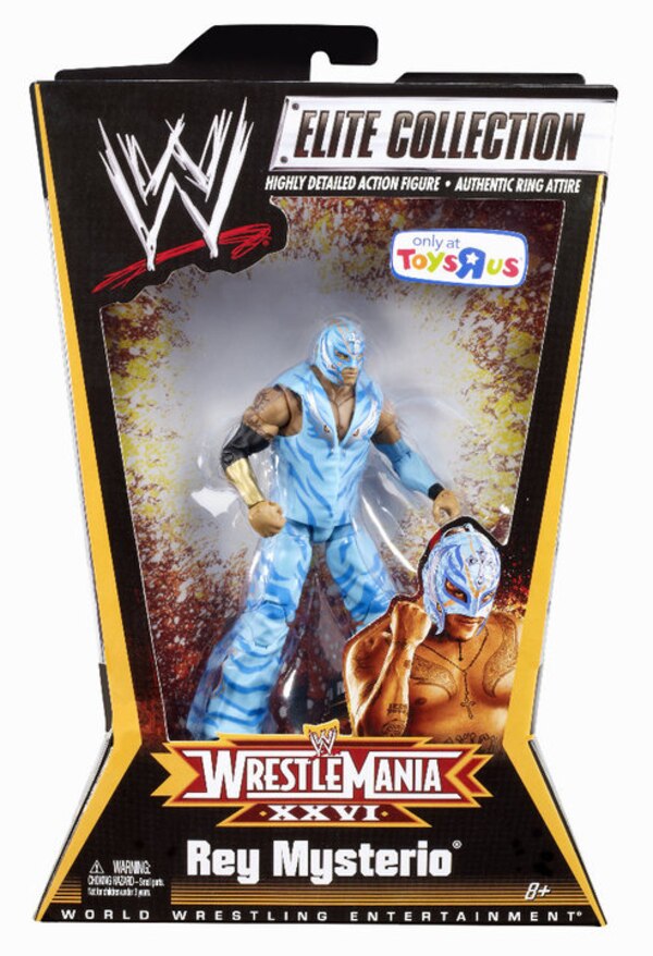 2010 WWE Mattel Elite Collection WrestleMania XXVI Rey Mysterio