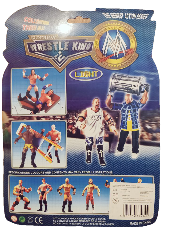 Superior Wrestle King Bootleg/Knockoff Wrestler
