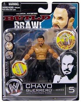 2008 WWE Jakks Pacific Deluxe Build 'N' Brawl Series 5 Chavo Guerrero