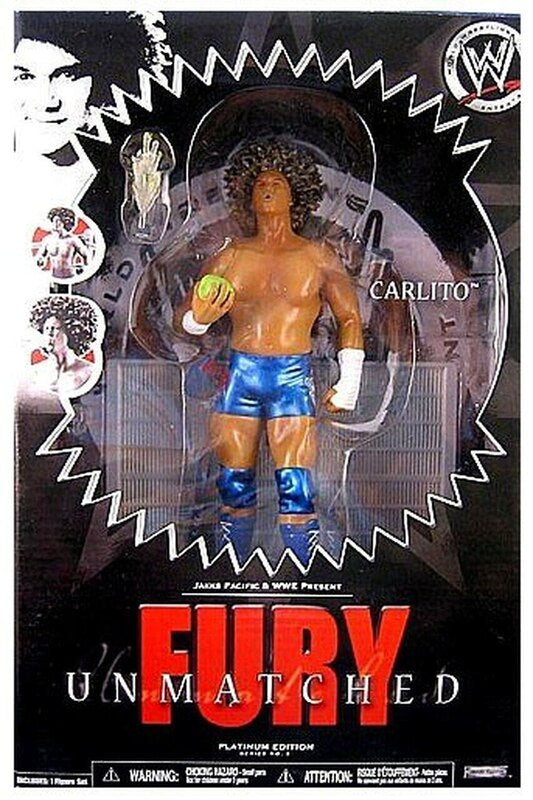 2007 WWE Jakks Pacific Unmatched Fury Series 3 Carlito