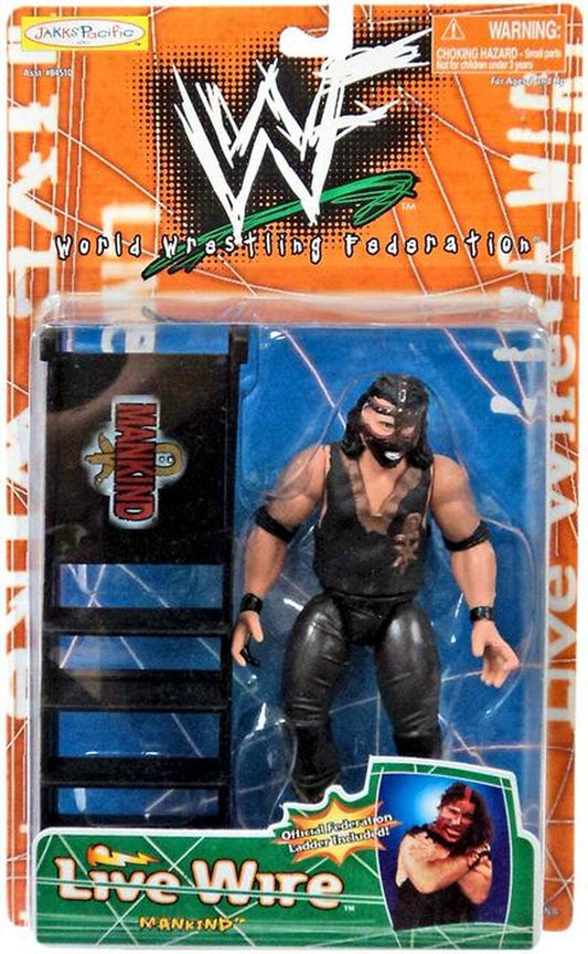 1998 WWF Jakks Pacific Live Wire Series 1 Mankind [Exclusive]
