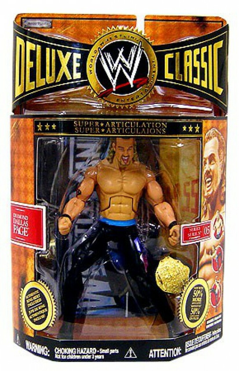 2008 WWE Jakks Pacific Deluxe Classic Superstars Series 5 Diamond Dallas Page