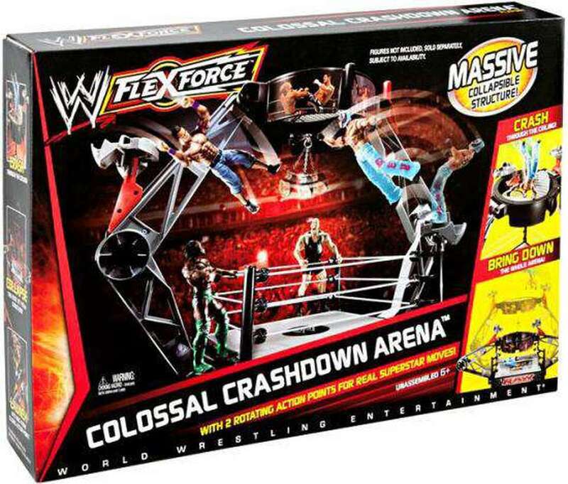 2011 WWE Mattel Flex Force Colossal Crashdown Arena – Wrestling Figure  Database