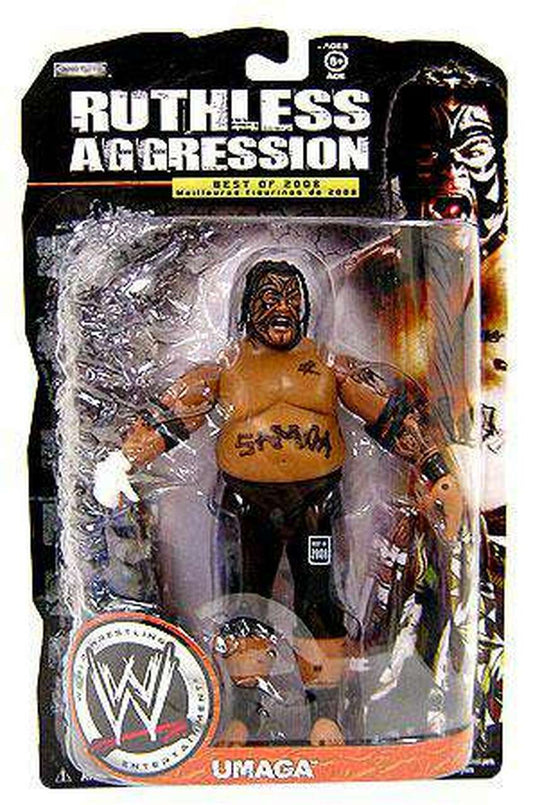 2008 WWE Jakks Pacific Ruthless Aggression Best of 2008 Umaga