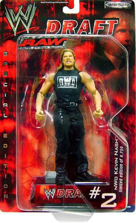 2002 WWE Jakks Pacific Raw Draft R-3 Tech Kevin Nash