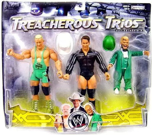 2008 WWE Jakks Pacific Treacherous Trios Series 9 Finlay, JBL & Hornswoggle