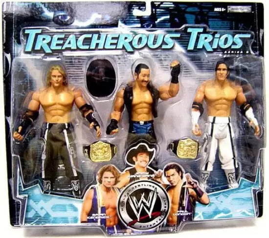 2007 WWE Jakks Pacific Treacherous Trios Series 6 Brian Kendrick