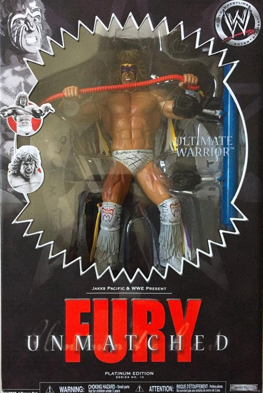 2008 WWE Jakks Pacific Unmatched Fury Series 10 Ultimate Warrior