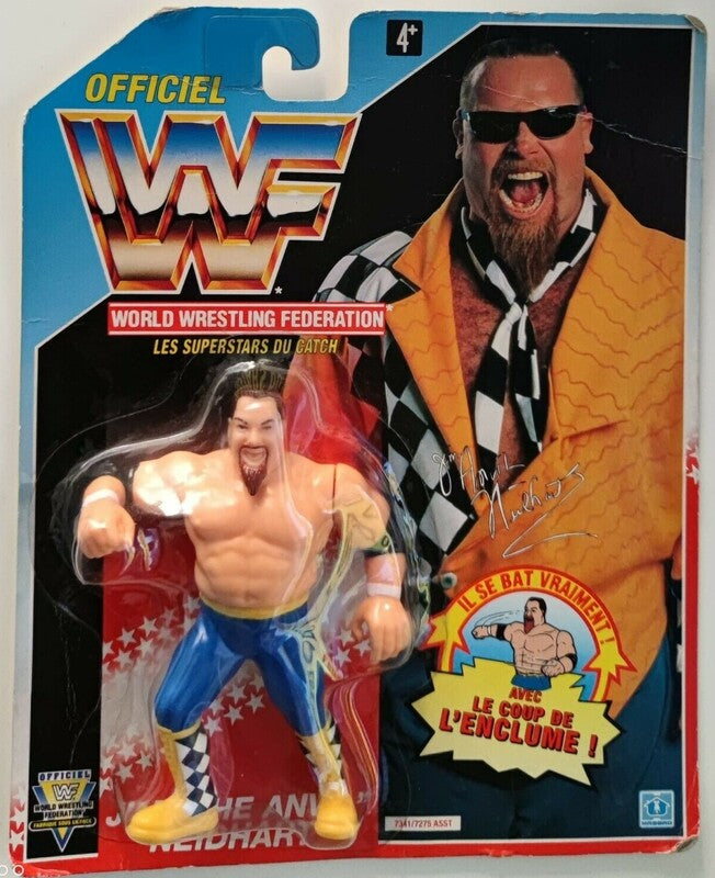 1993 WWF Hasbro Series 5 Jim "The Anvil" Neidhart with Anvil Flattener!