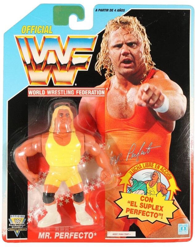 1992 WWF Hasbro Series 3 Mr. Perfect with Perfect Plex!