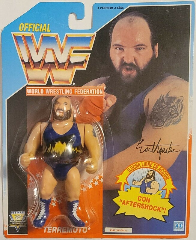 1992 WWF Hasbro Series 3 Earthquake with Aftershock!