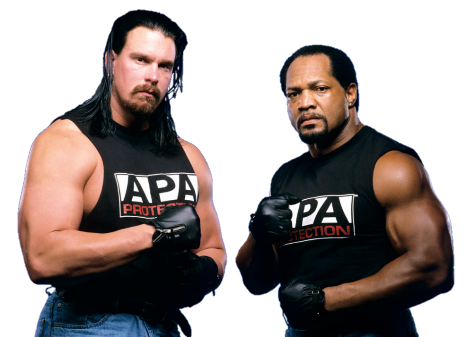 All APA [Bradshaw & Faarooq] Wrestling Action Figures