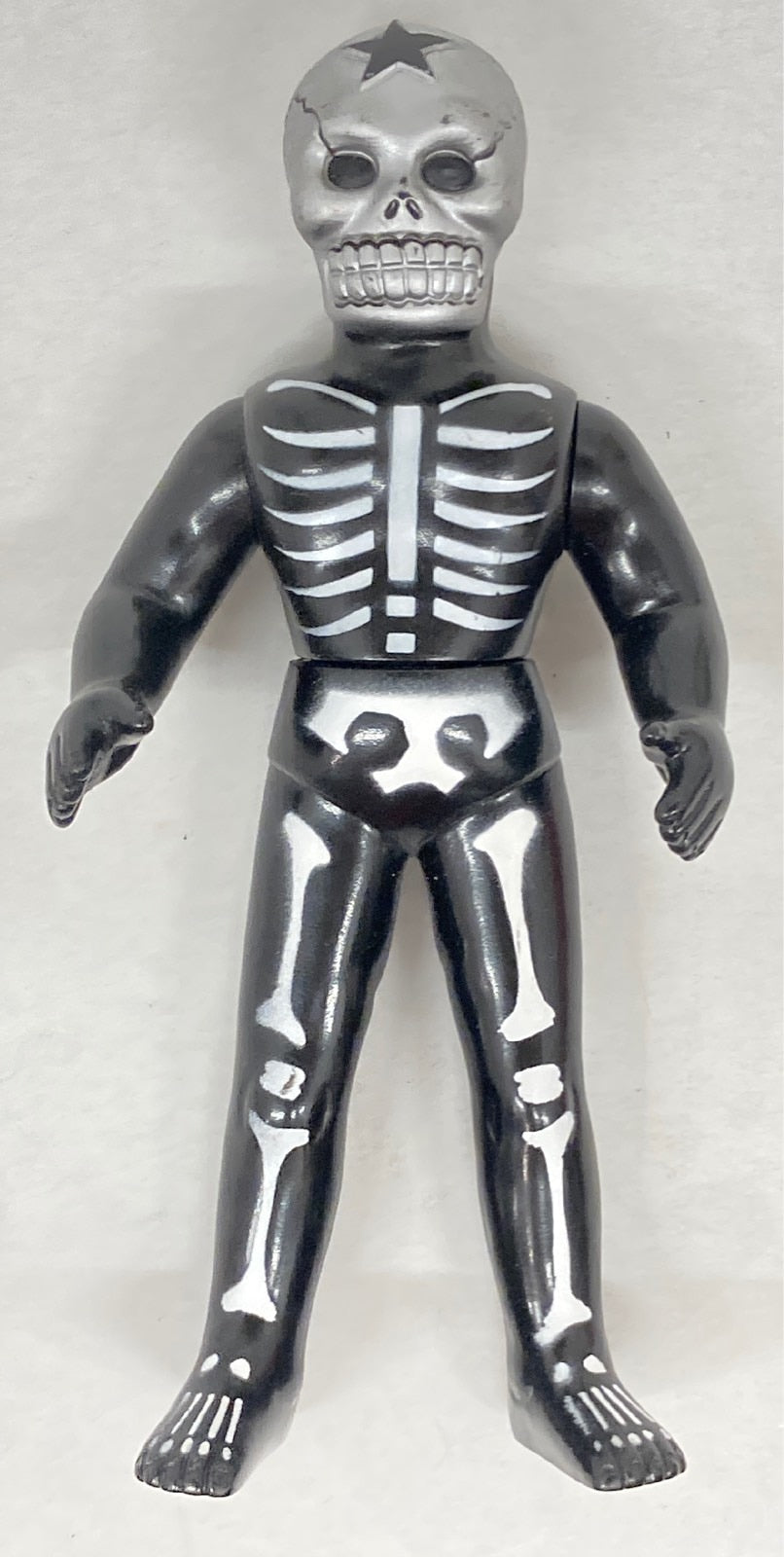 Nakajima Seisakusho Tiger Mask Anime Skull Star 5" Articulated Sofubi