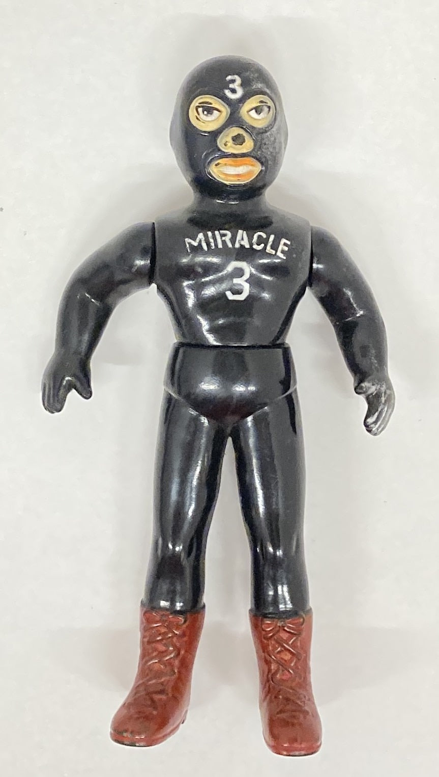 Nakajima Seisakusho Tiger Mask Anime Miracle 3 5" Articulated Sofubi