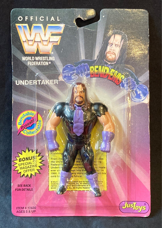 1995 WWF Just Toys Bend-Ems Series 2 Undertaker