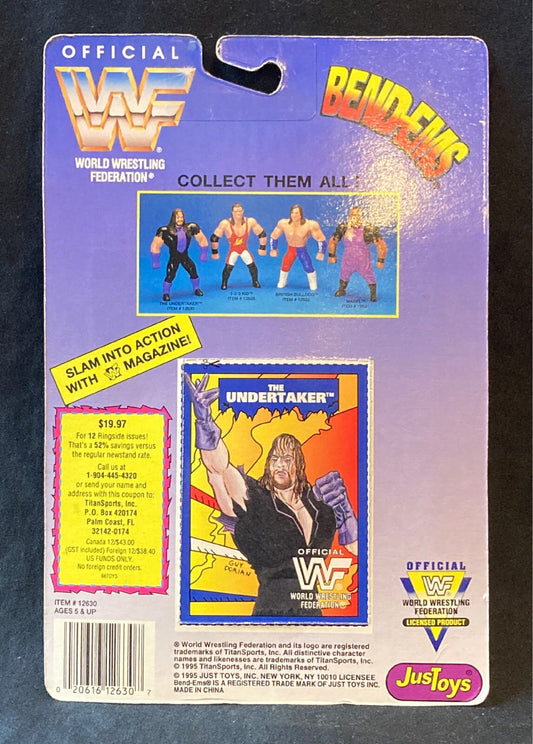 1995 WWF Just Toys Bend-Ems Series 2 Undertaker