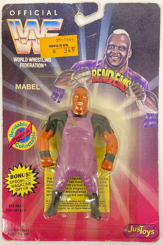1995 WWF Just Toys Bend-Ems Series 2 Mabel
