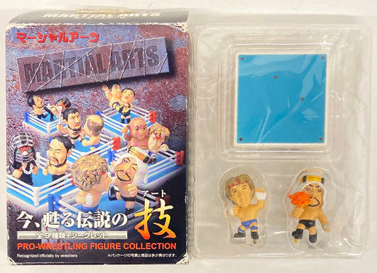 2006 Boford Martial Arts Pro-Wrestling Figure Collection 4 "Fire Attack": The Sheik vs. Terry Funk