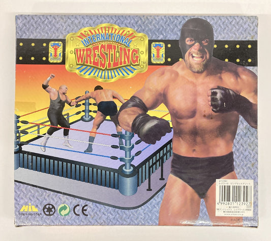 1999 Hinstar International Wrestling Bootleg/Knockoff Mini Figures 6-Pack with Ring