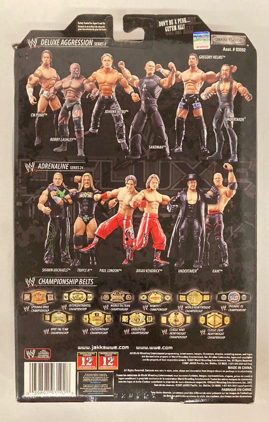2007 WWE Jakks Pacific Deluxe Aggression Series 8 Undertaker