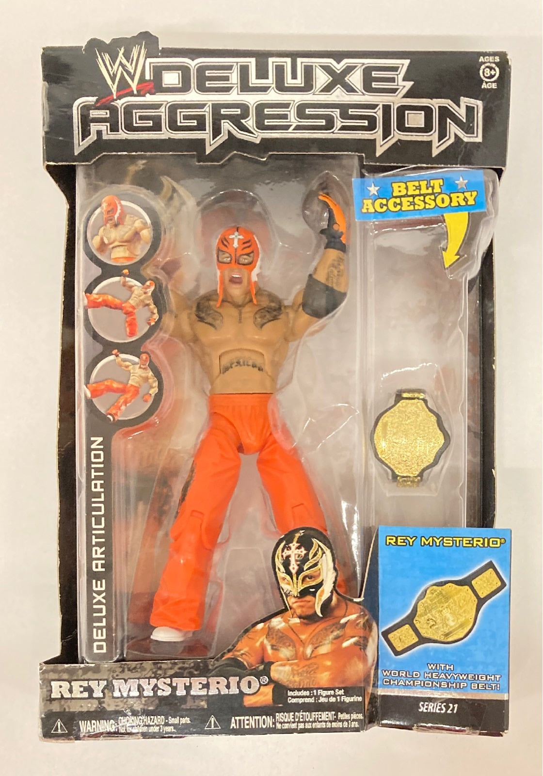 2009 WWE Jakks Pacific Deluxe Aggression Series 21 Rey Mysterio