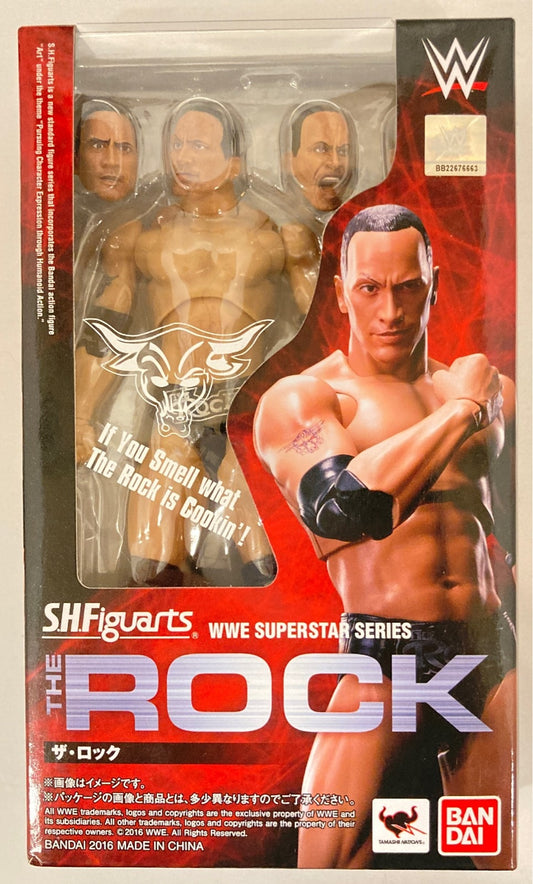2016 Bandai Tamashii Nations S.H. Figuarts WWE Superstar Series The Rock