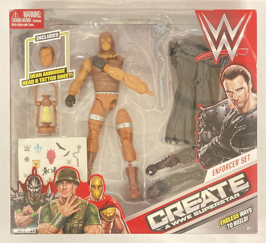 2016 WWE Mattel Create a WWE Superstar Series 2 Enforcer Set