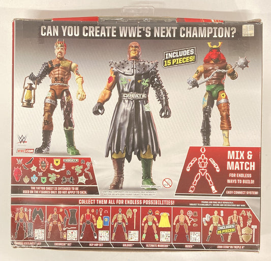 2016 WWE Mattel Create a WWE Superstar Series 2 Enforcer Set