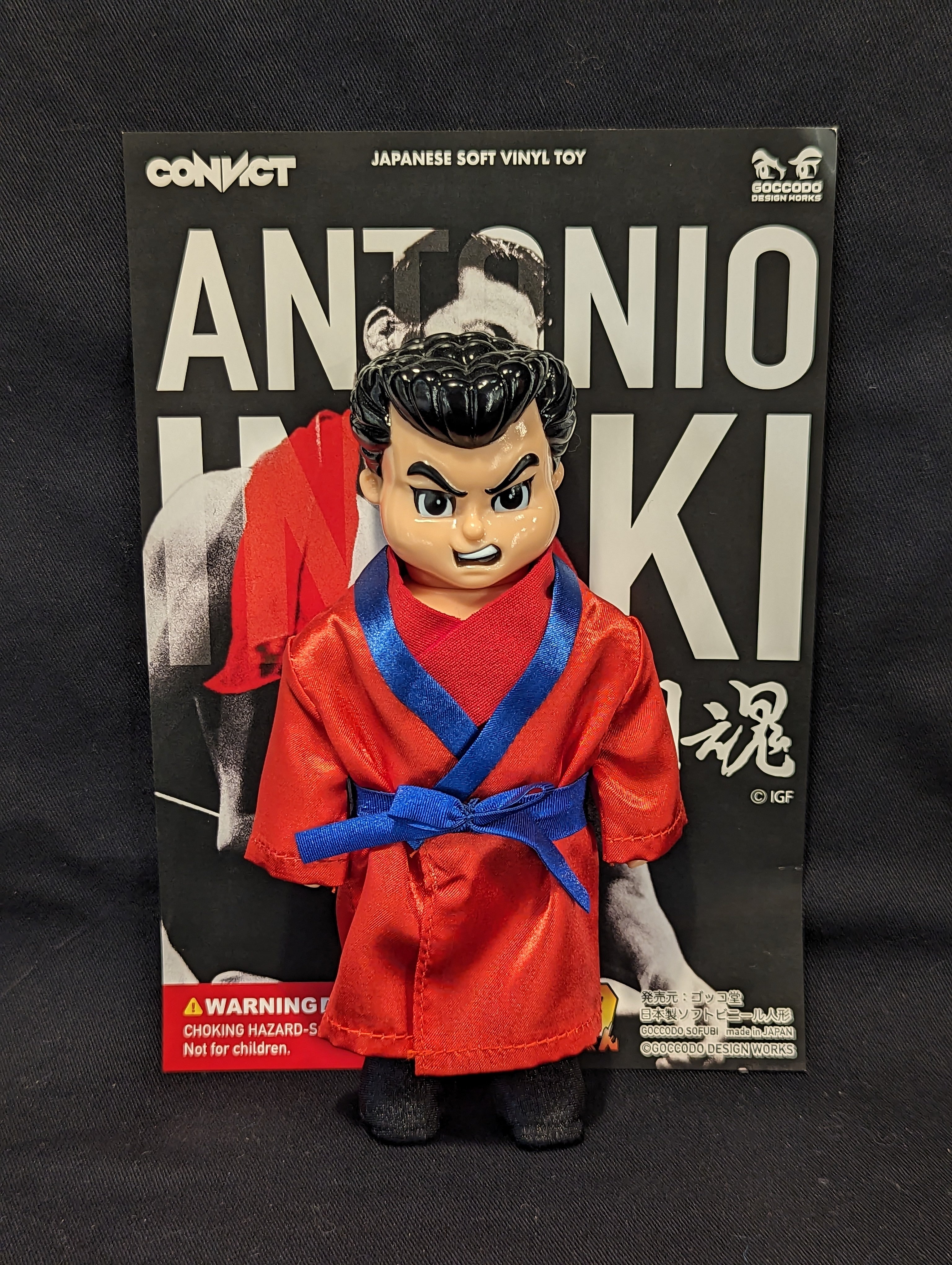 2022 Goccodo Design Works Antonio Inoki × Kiaidakun [Red & Blue