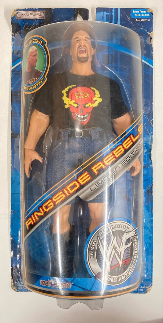 2001 WWF Jakks Pacific 12" Ringside Rebels Series 1 Stone Cold Steve Austin