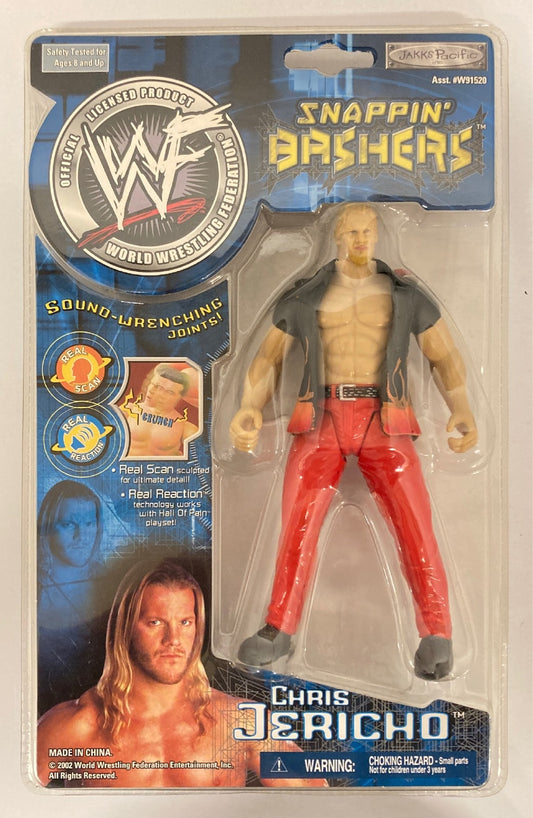 2002 WWF Jakks Pacific Snappin' Bashers Chris Jericho