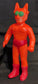 Nakajima Seisakusho Tiger Mask Anime Red Death Mask 5" Articulated Sofubi