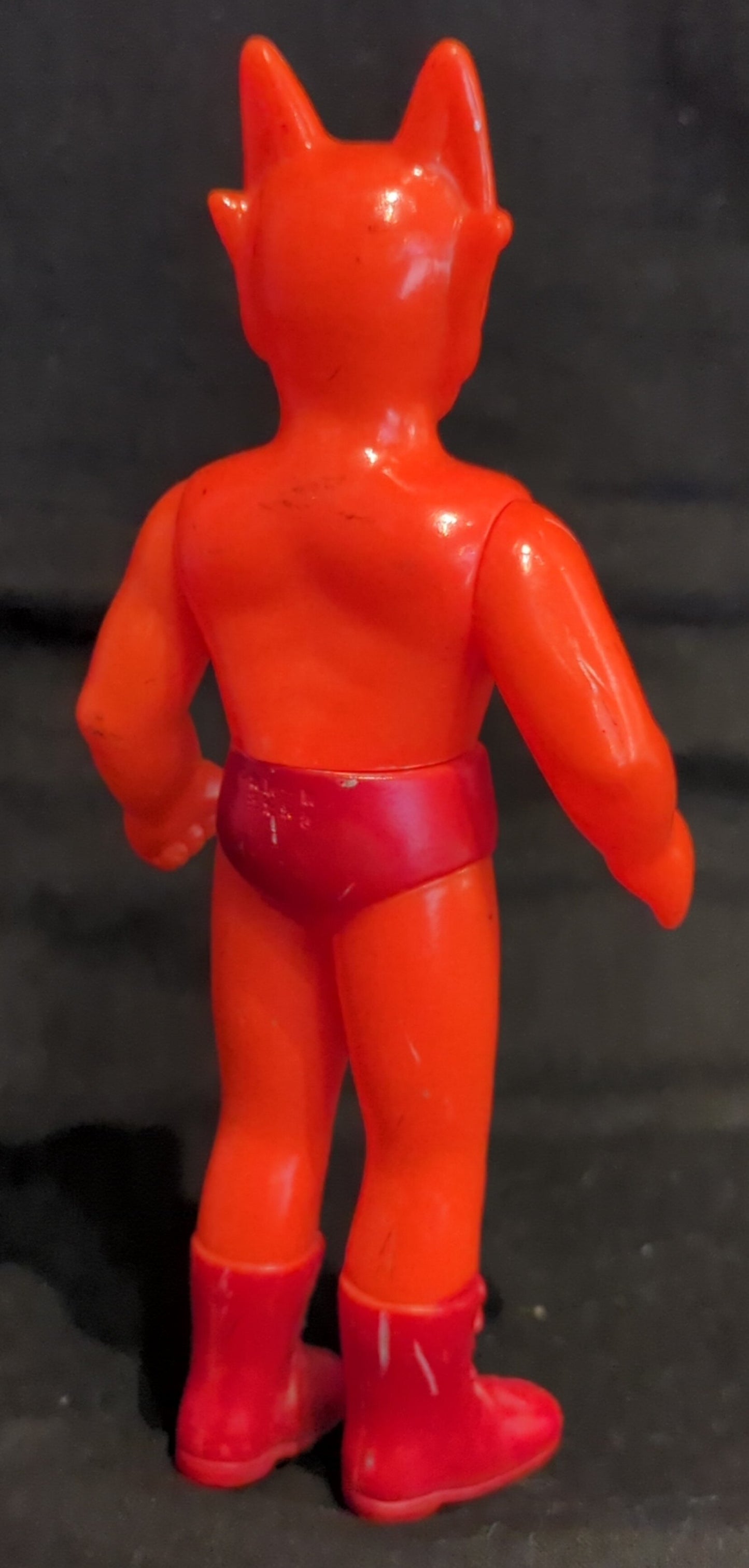 Nakajima Seisakusho Tiger Mask Anime Red Death Mask 5" Articulated Sofubi