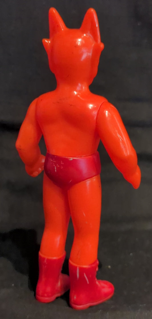 Nakajima Seisakusho Tiger Mask Anime Red Death Mask 5" Articulated Sofubi