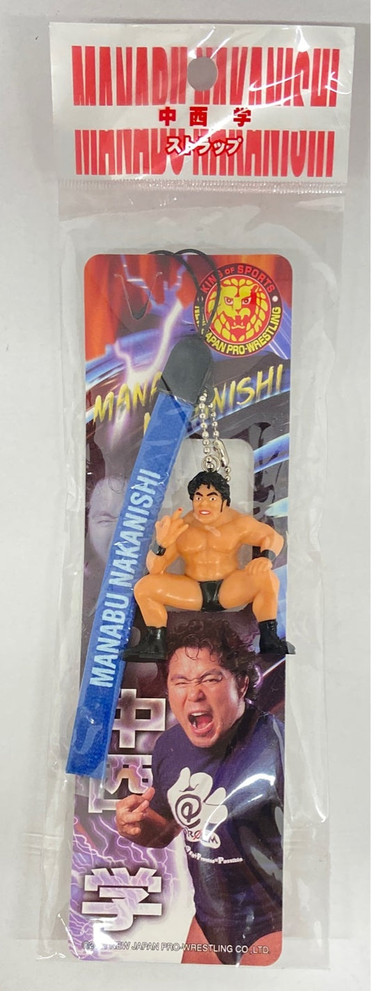2001 NJPW CharaPro Manabu Nakanishi Figure Strap
