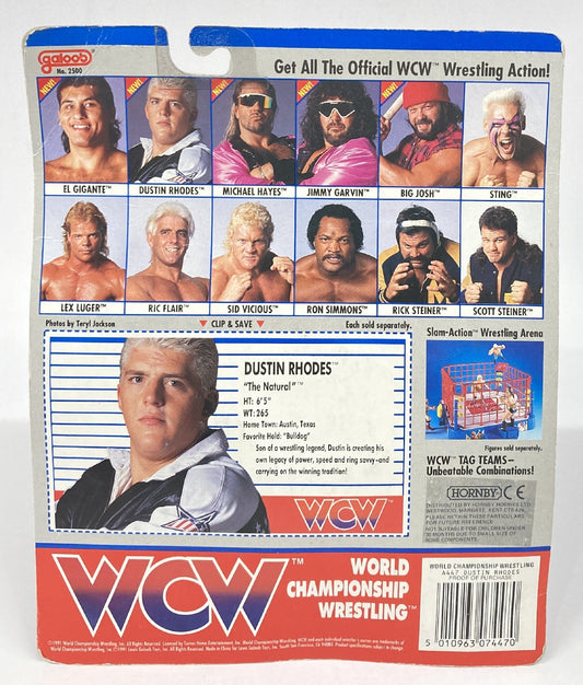 1991 WCW Galoob UK Exclusive Dustin Rhodes