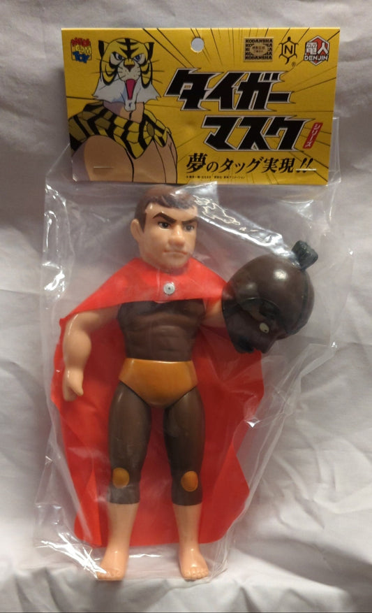 Medicom Toy Denjin Nakajima Tiger Mask Anime Mister Fudo Sofubi [Nemesis Edition]